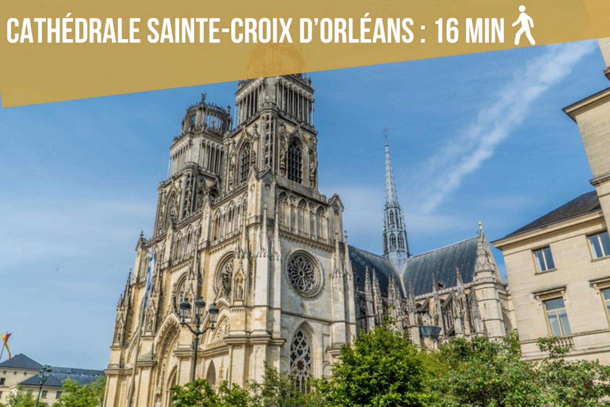Le St Paterne, Hyper Centre, 3 Chambres Tt Confort Orleans Bagian luar foto